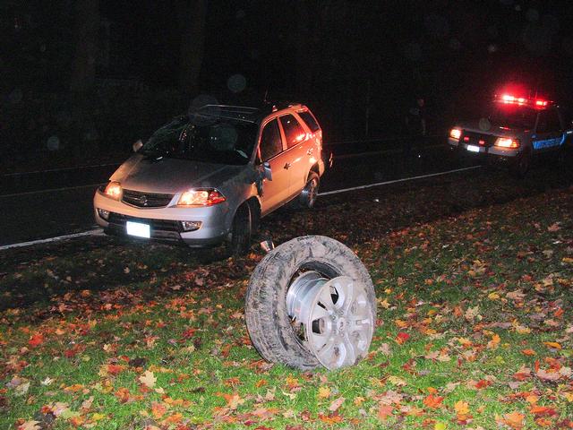 MVA with Rollover - Old Post Road -10/27/07