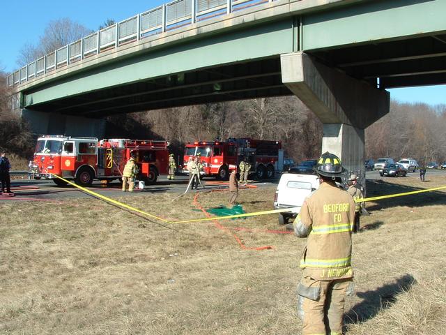 Katonah and Bedford Operate at this MVA on I-684 on 01/06/08