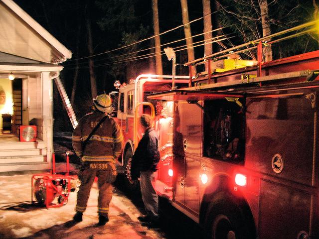 Chimney Fire - 441 Old Post Road - 02/25/07
