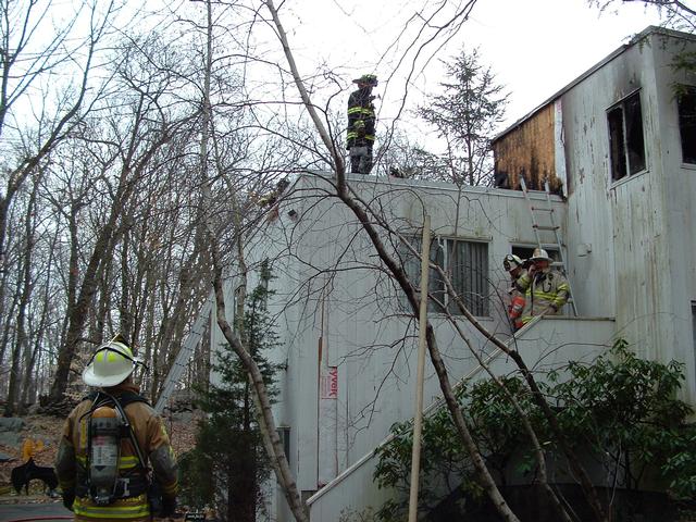 Structure Fire - 10 Half Mile Road, Armonk - March 14th, 2008
