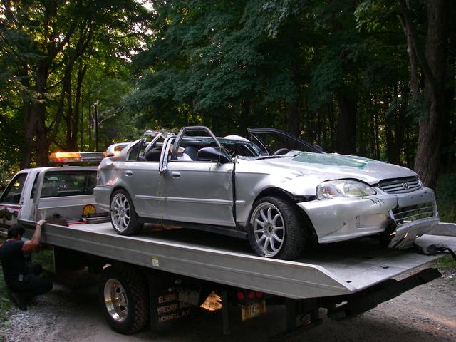 MVA with Extrication - IFO 372 Guard Hill Road - 07/25/07