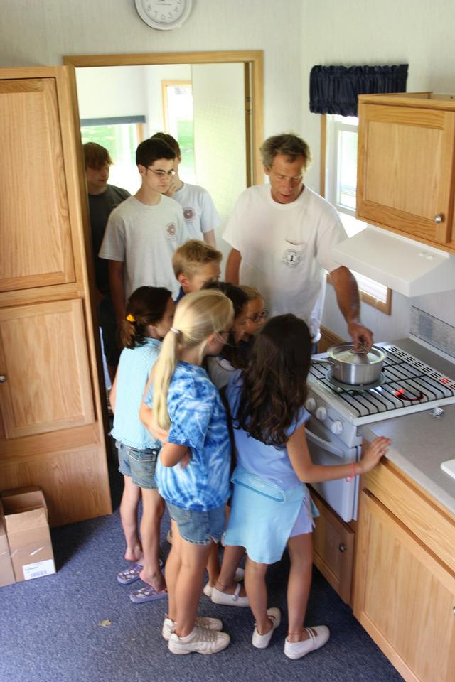 Fire Safety Trailer Demonstration